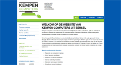 Desktop Screenshot of kempencomputers.nl